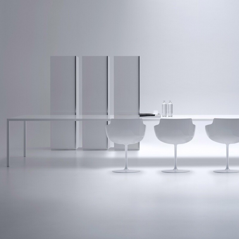 Tense Dining Table White