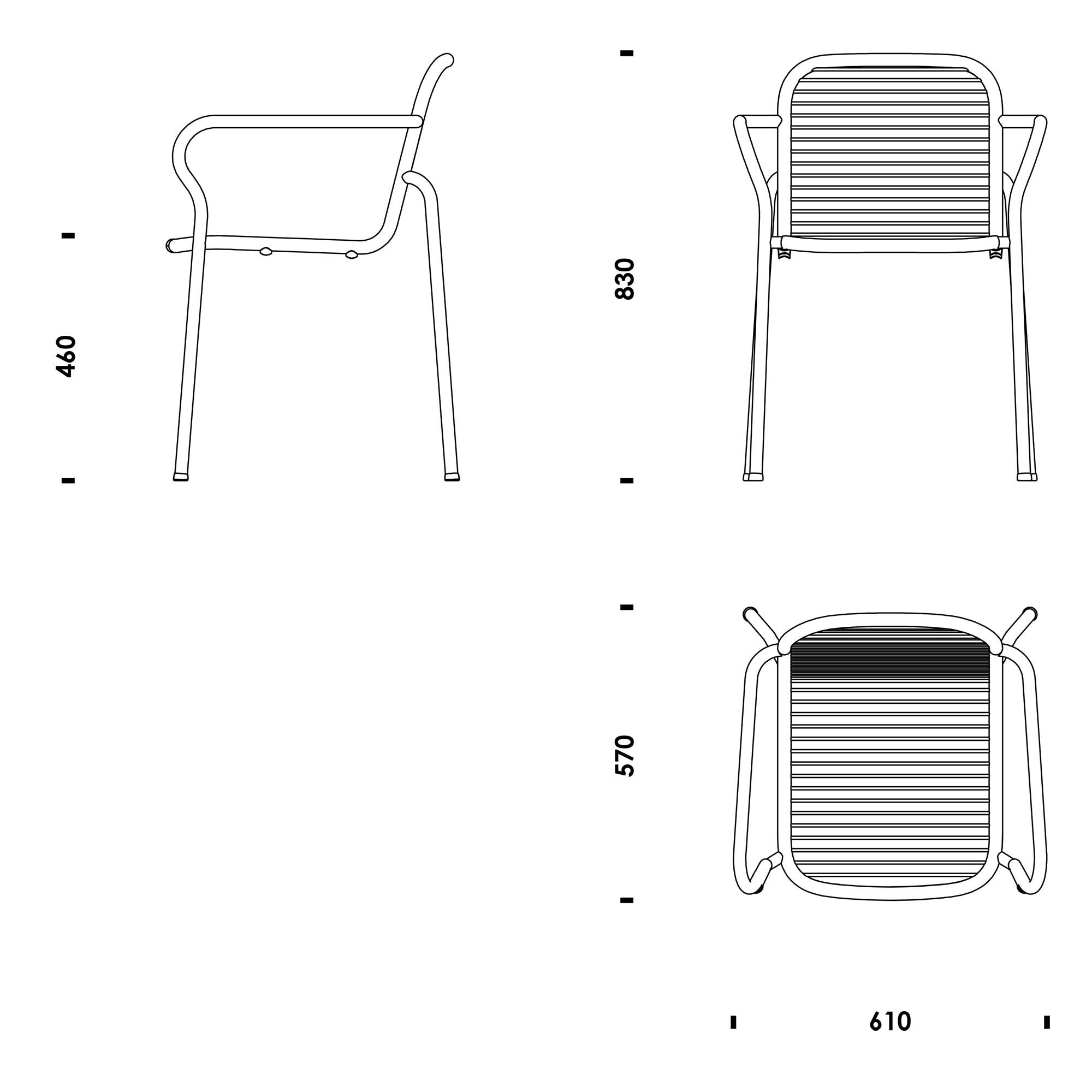 Vig Outdoor Armchair