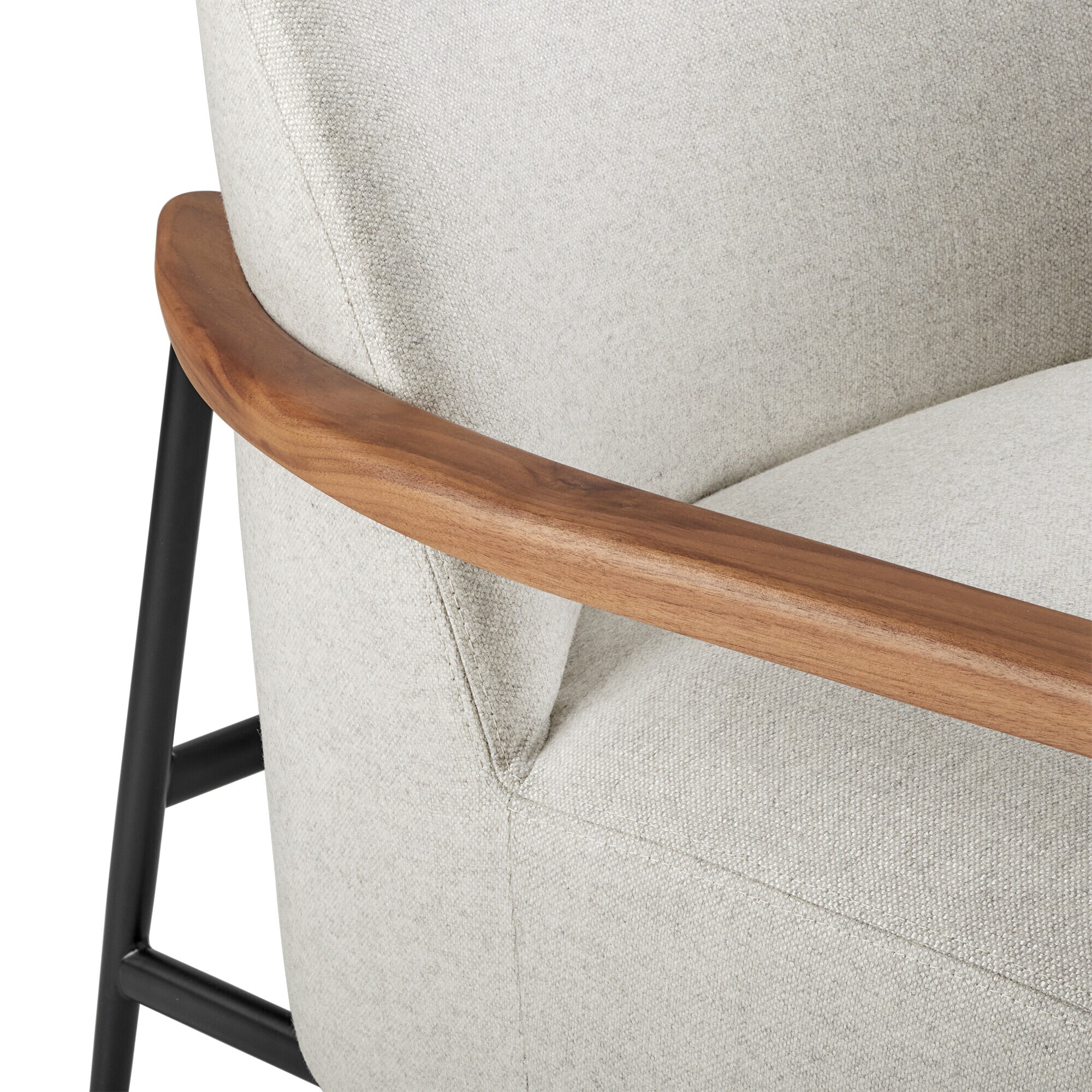 Sejour Lounge Chair with Armrests