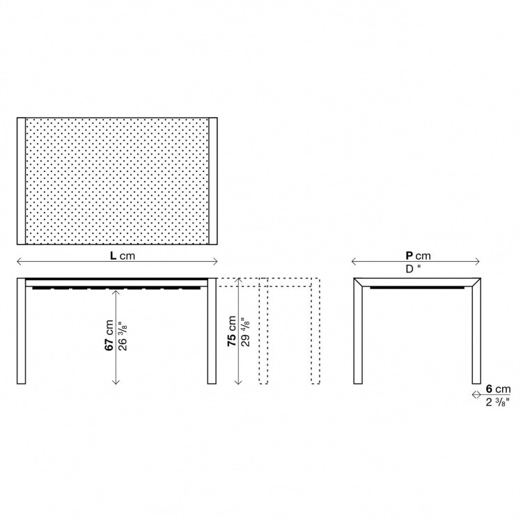 Sushi Alucompact® Table