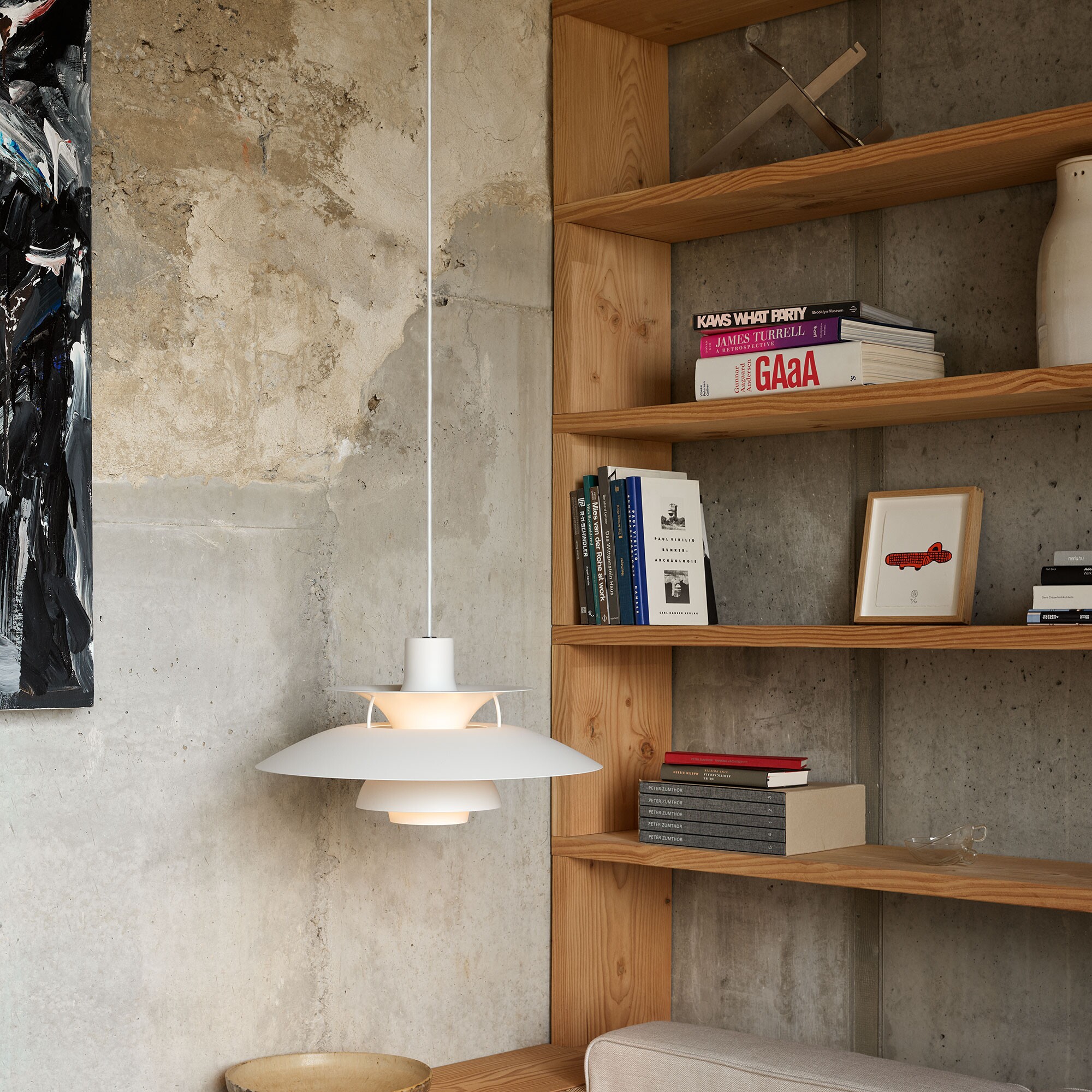 PH 5 Monochrome Suspension Lamp