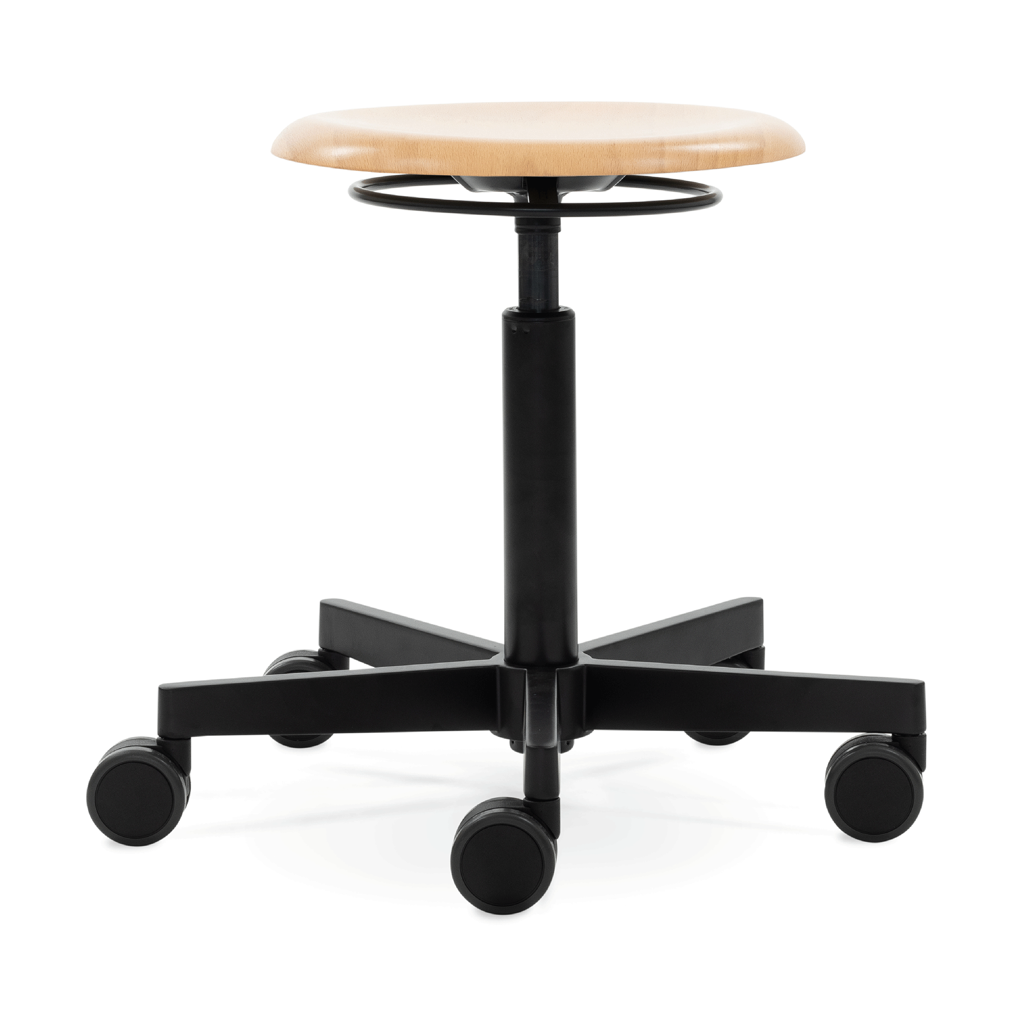 S 193 R 20 Swivel Stool Frame Black