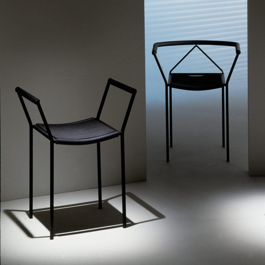 Savonarola Stool With Armrests