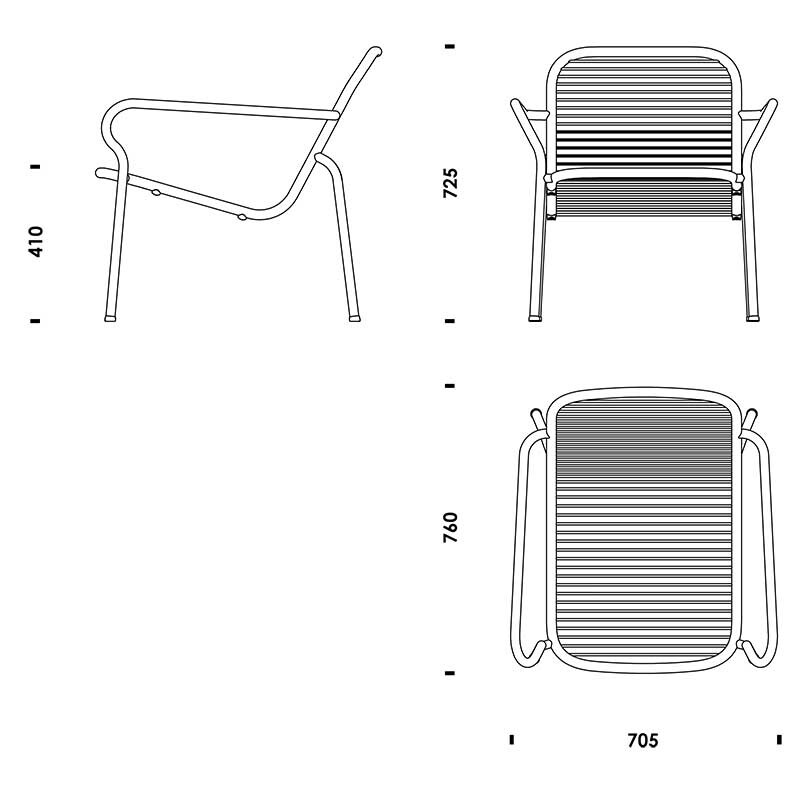 Vig Outdoor Lounge Chair