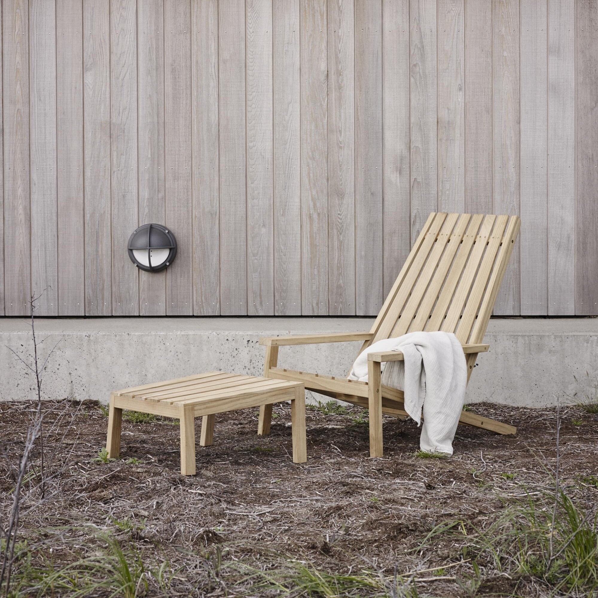 Skagerak Between Lines Garden Deckchair