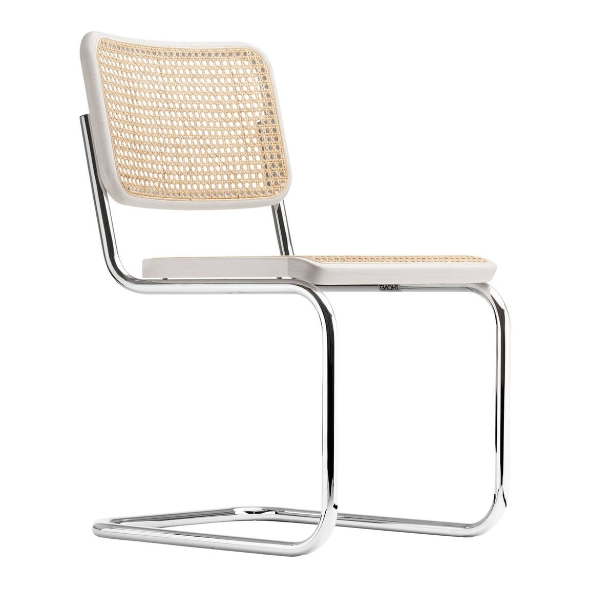 S 32 V Cantilever Chair with Wickerwork
