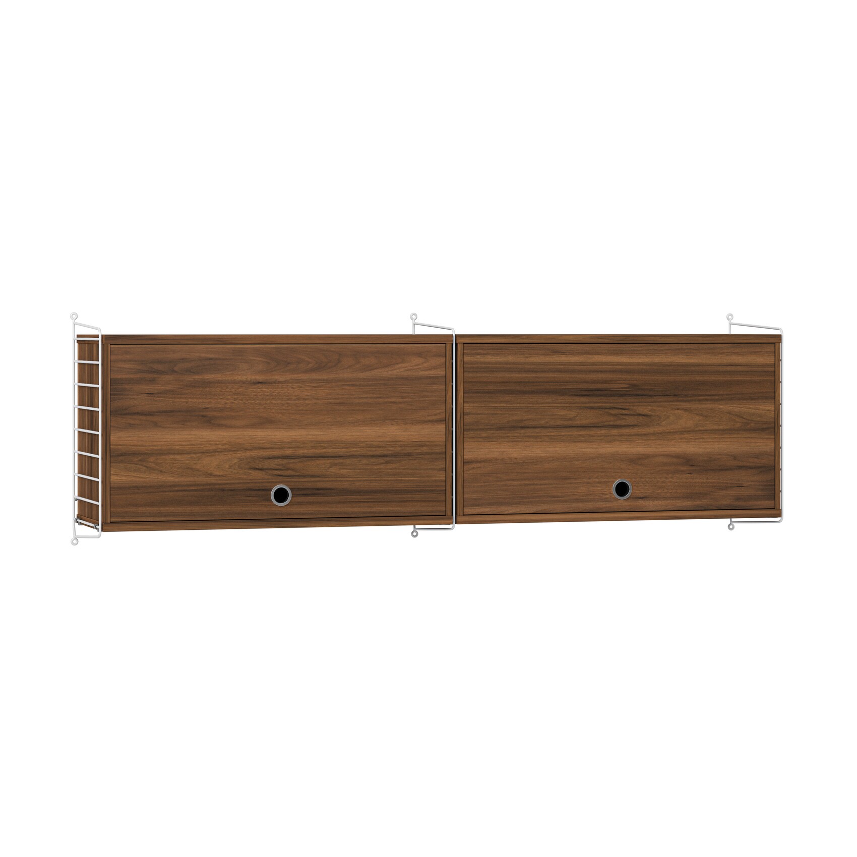Wall Cabinet with Flap Doors 156x50x30cm