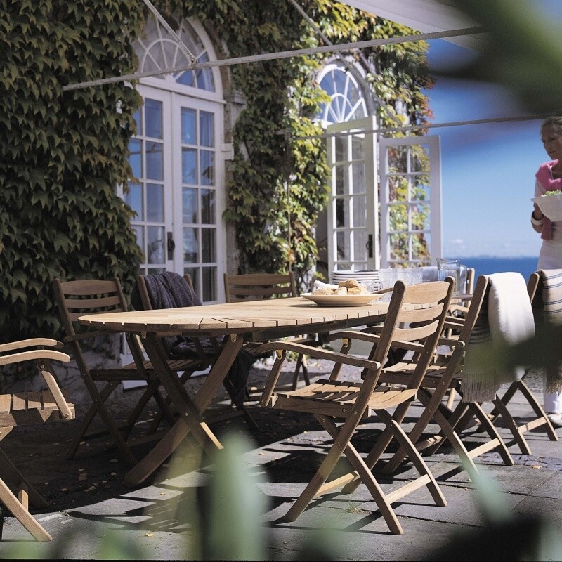 Skagerak Selandia extendable Garden Table 180x100x73cm