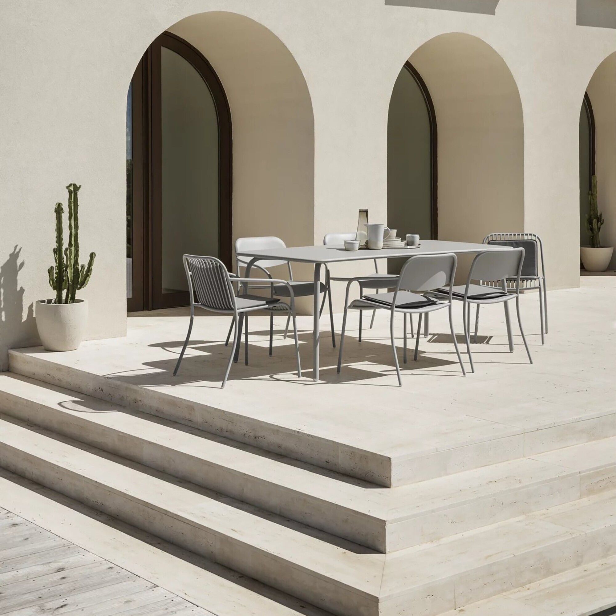 Yua Wire Outdoor Armchair Set of 2