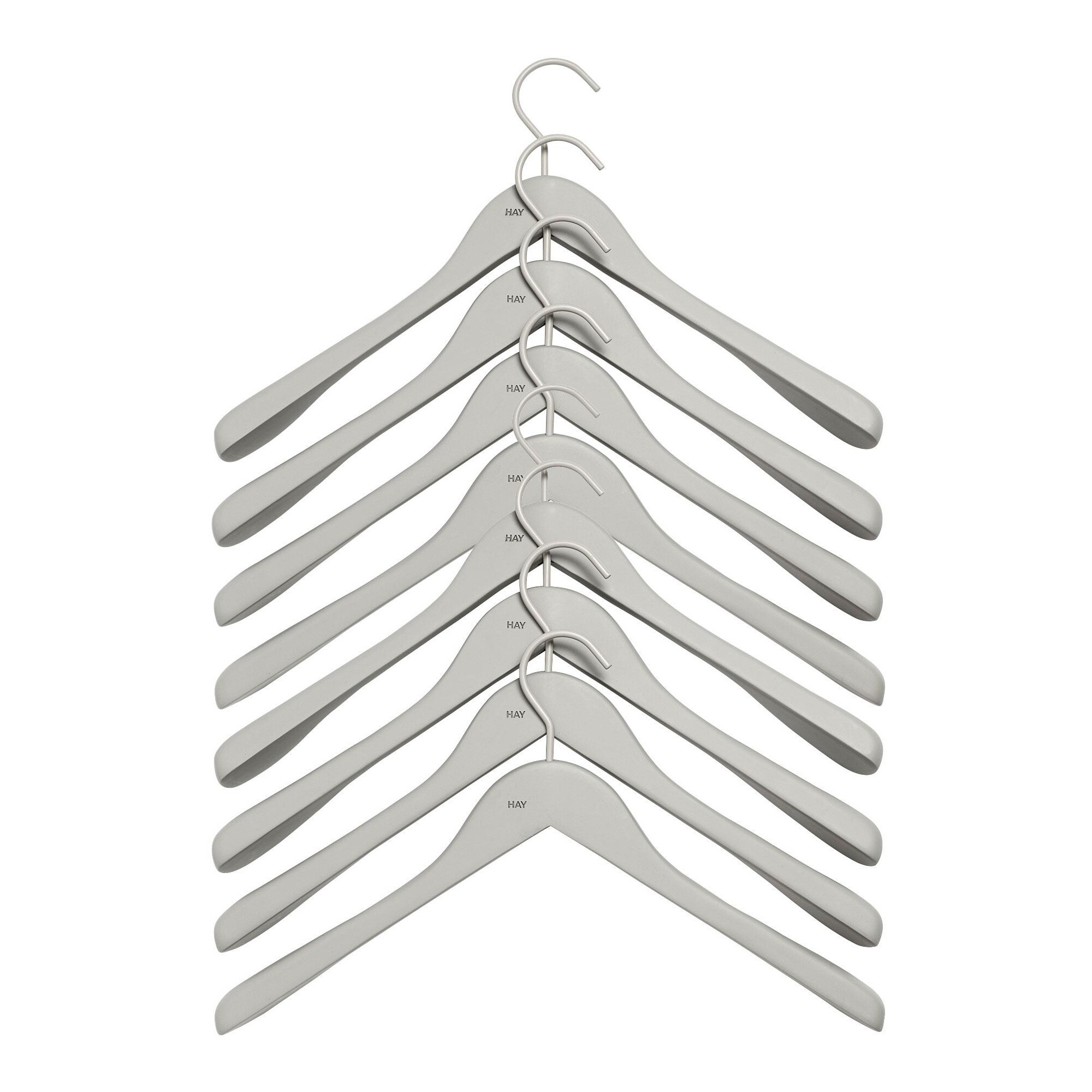 Soft Coat Hanger Set of 8
