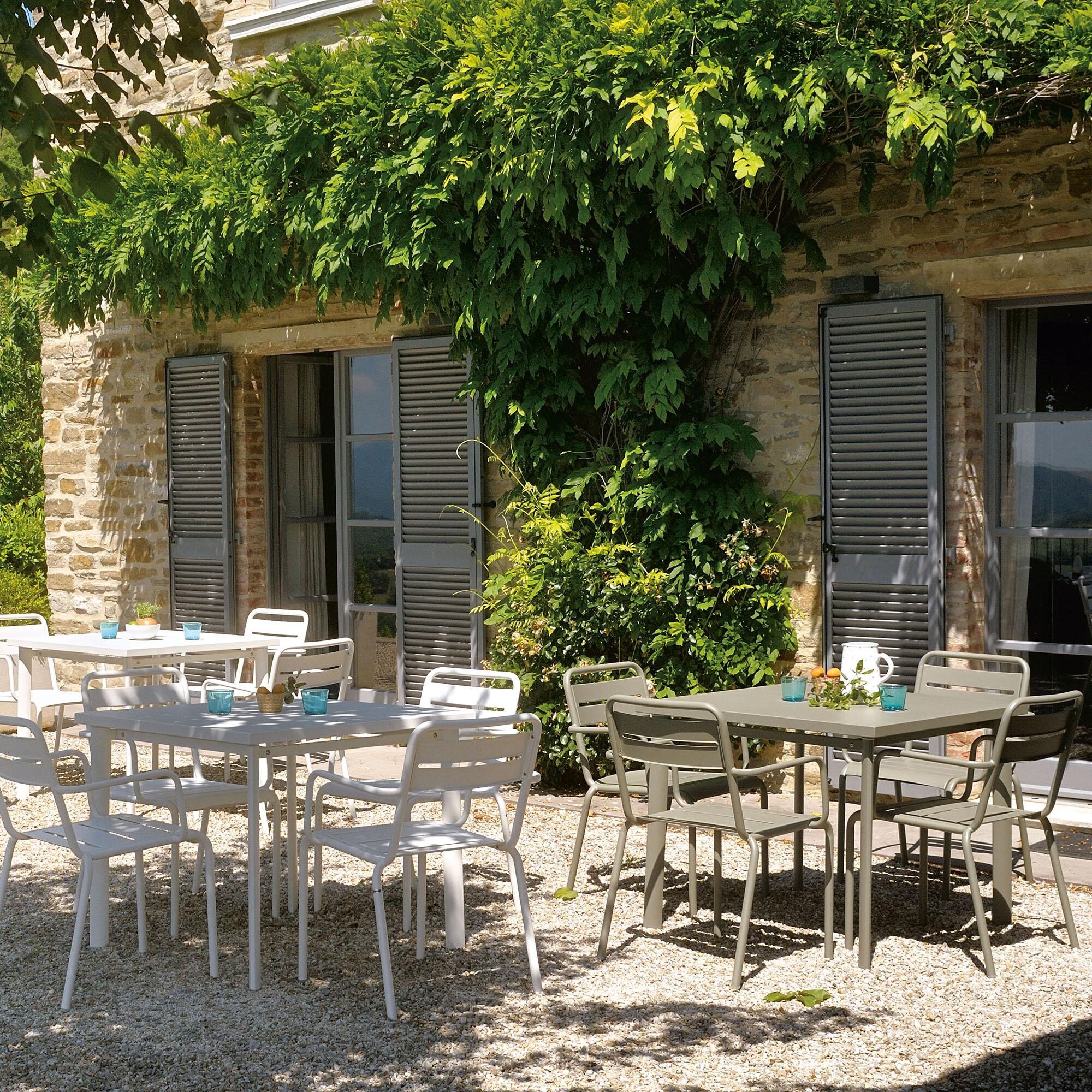 Star Garden Table Square 70x70cm