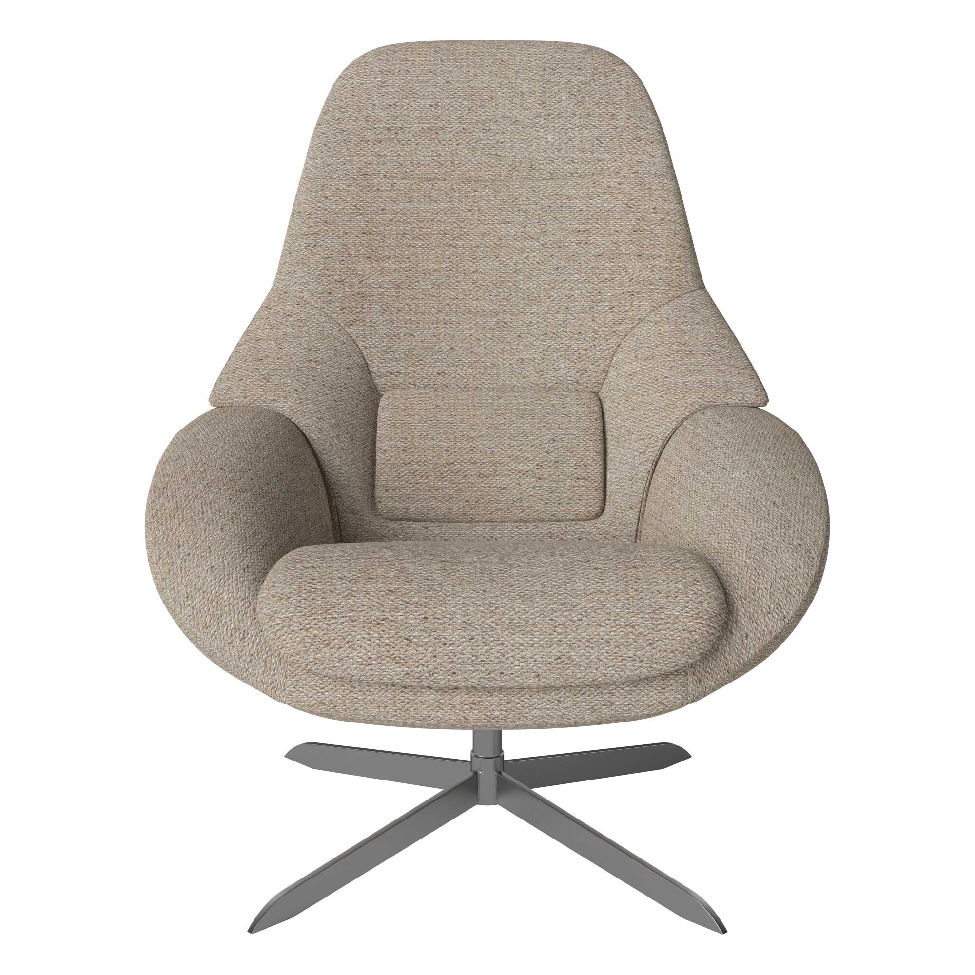 Saga Armchair Satin Base