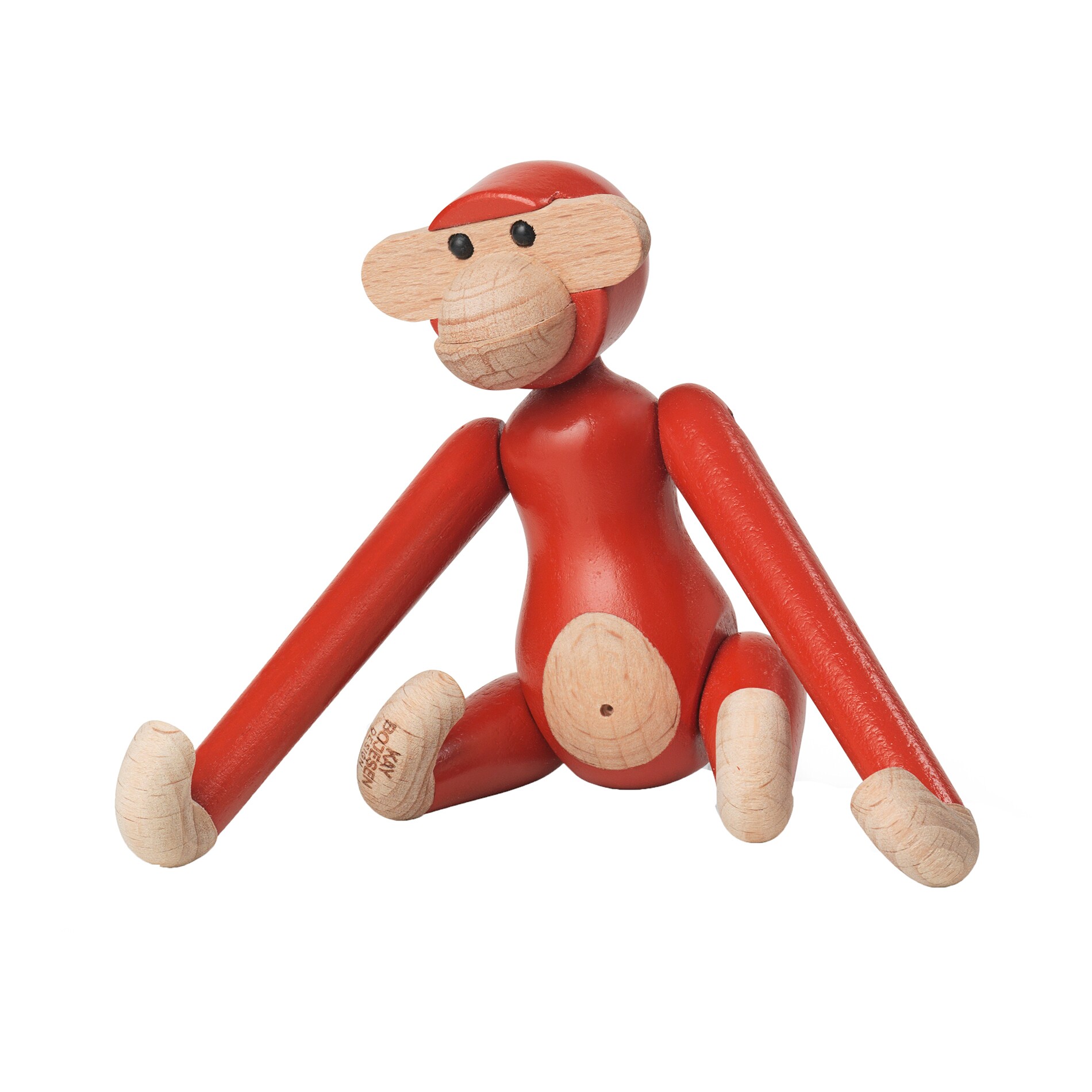 Wooden Figurine Monkey Mini Beech