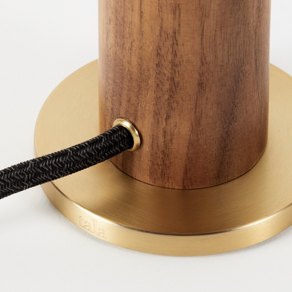 Walnut Knuckle Table Lamp