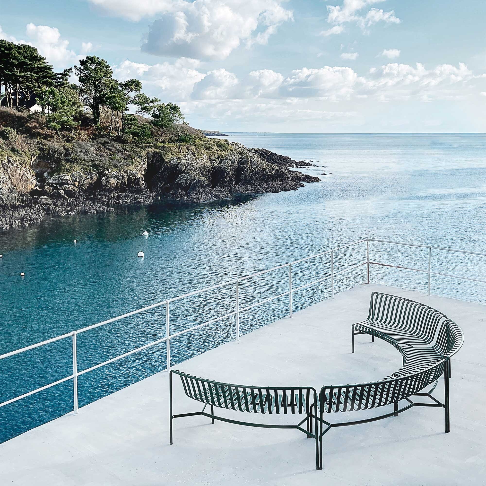 Palissade Dining Park Bench In/In Set of 2