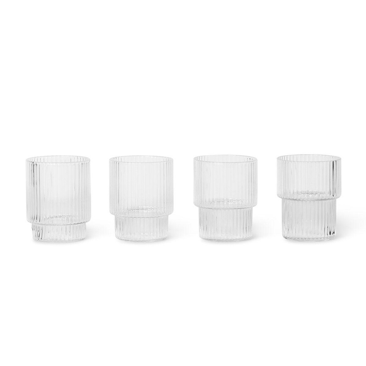 Ripple Shot Glass Set of 4