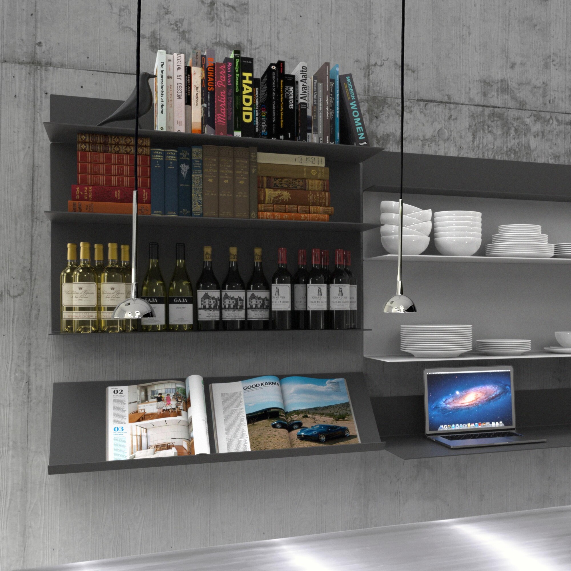 Unu 4022 Wall Shelf 15x15x15cm