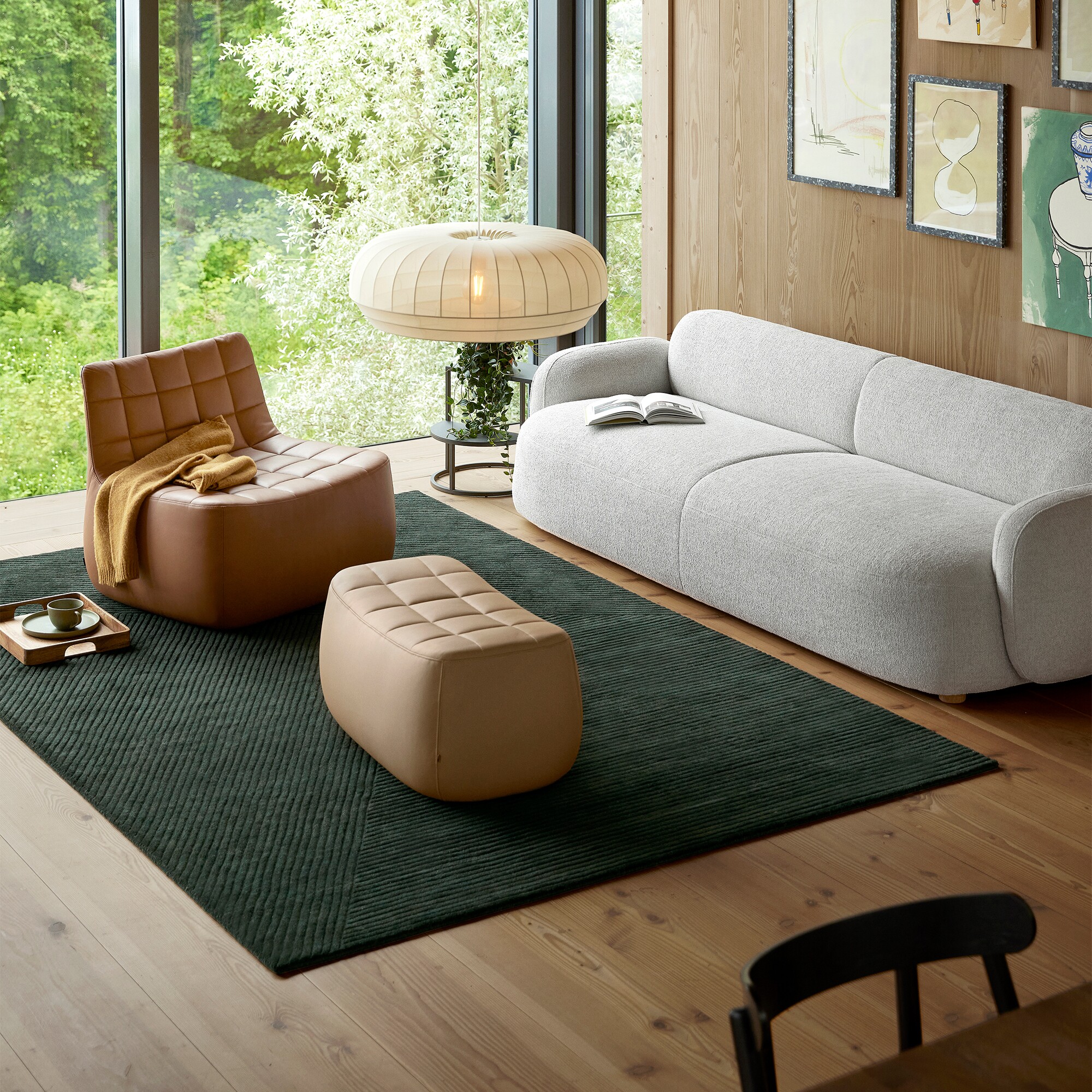 Tradition Suspension Lamp Oval Large