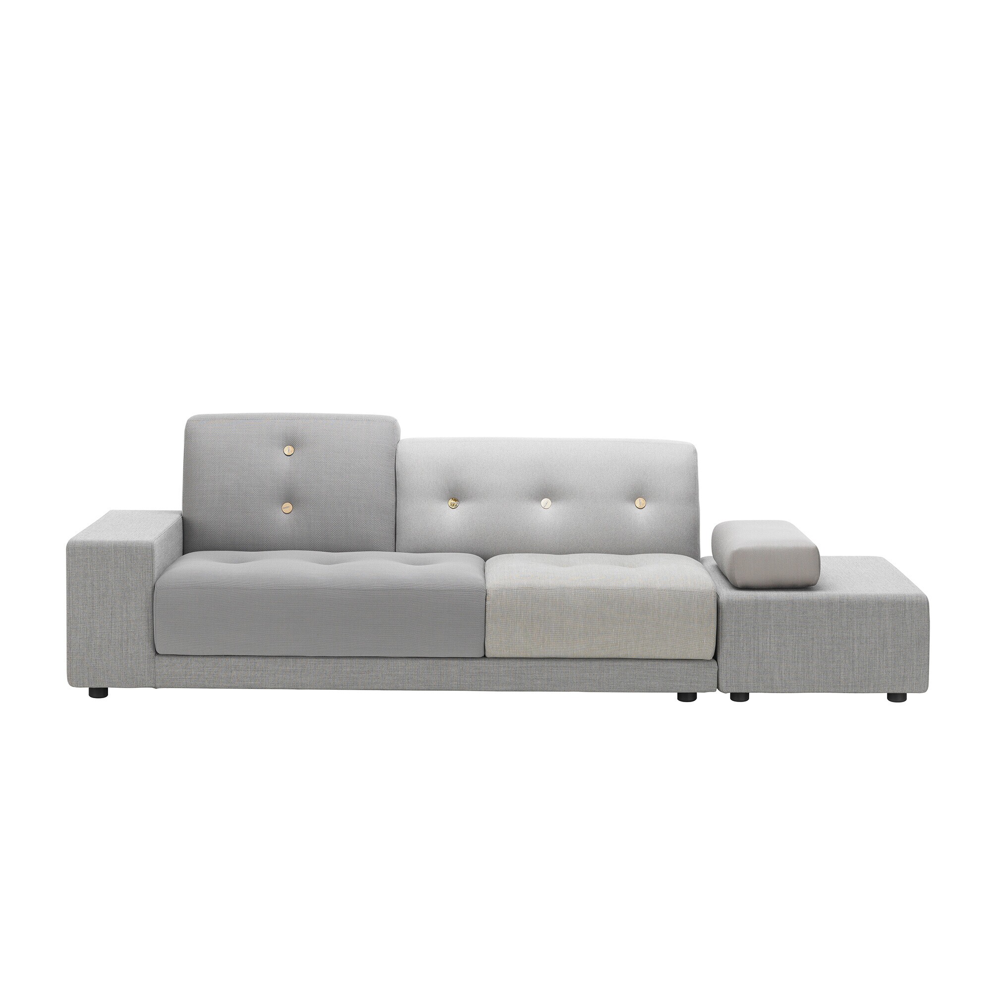 Polder Sofa Armrest Left with Ottoman