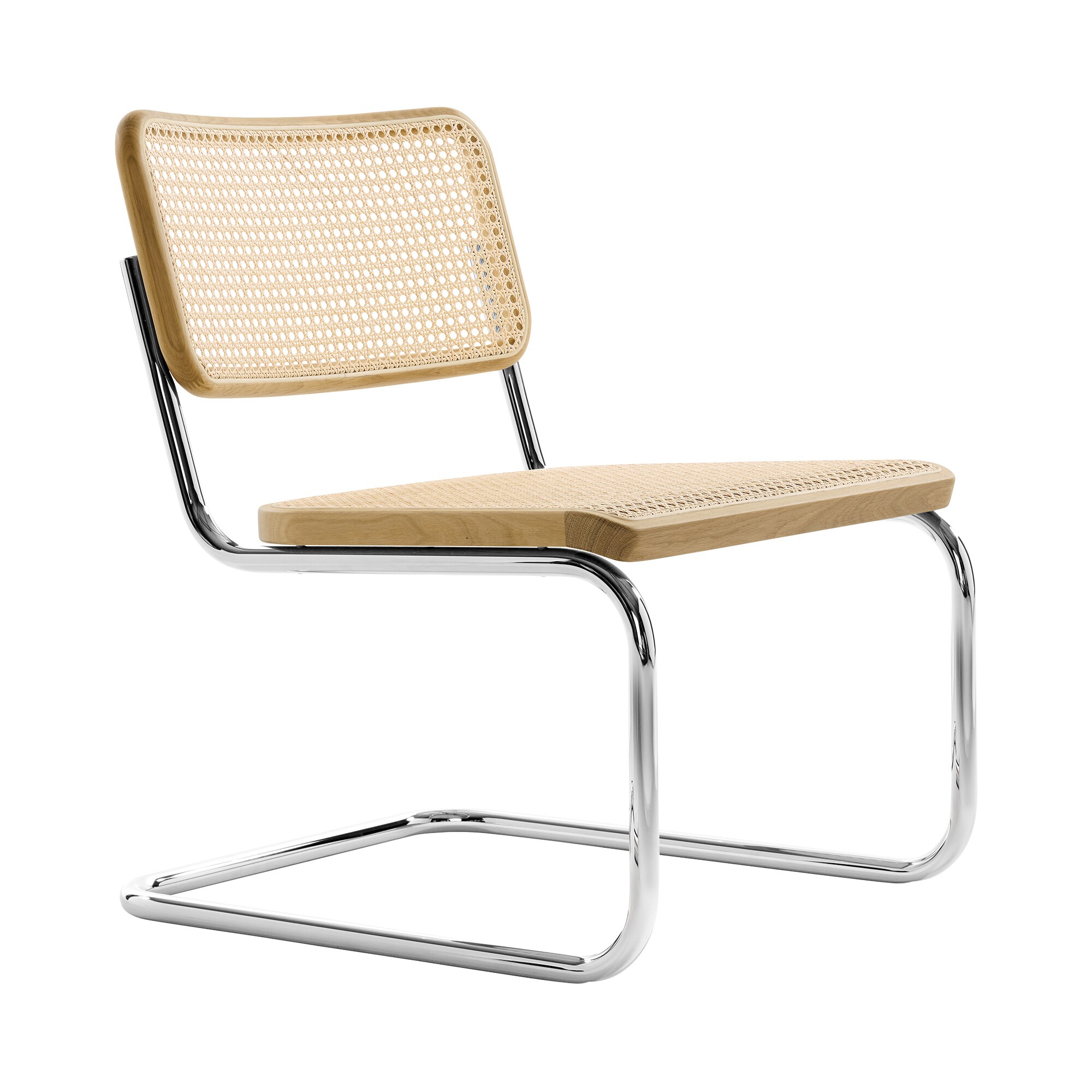 S 32 VL Cantilever Lounge Chair Chromed Frame