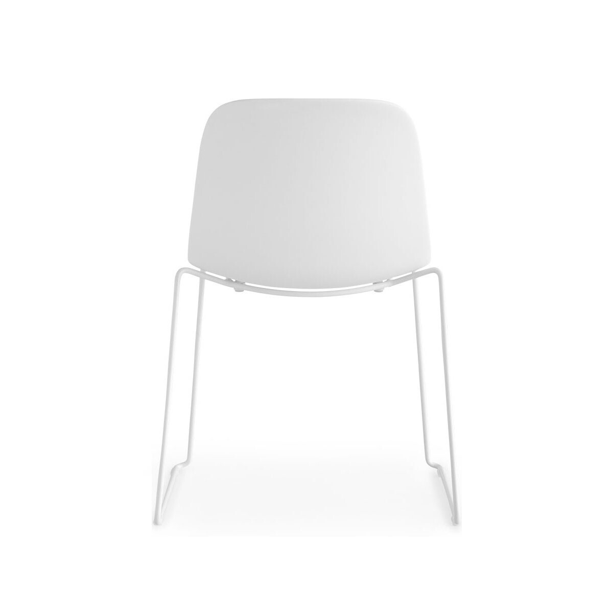 Seela S310 Chair Skid Frame White