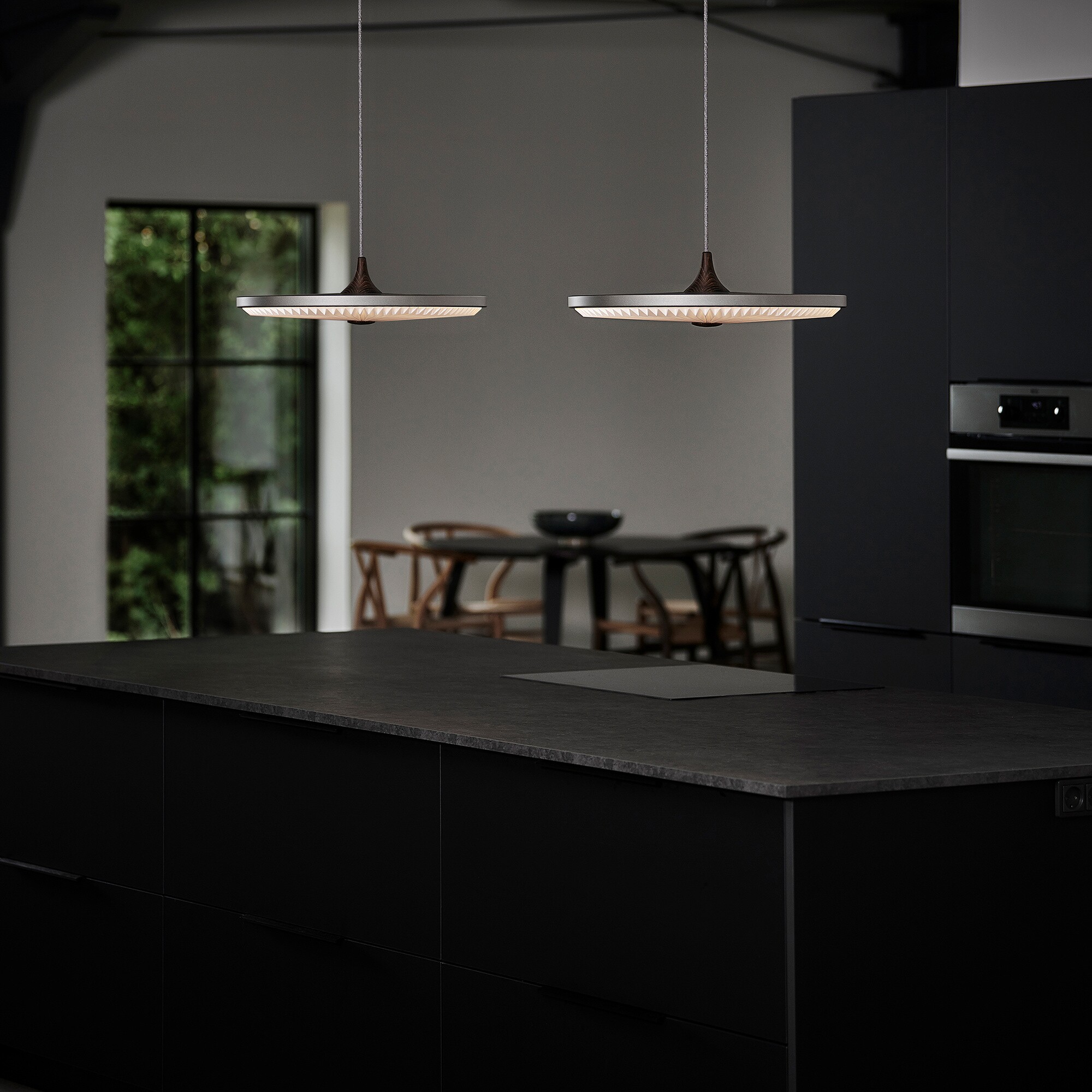 Soleil LED Suspension Lamp with Casambi Dimmer