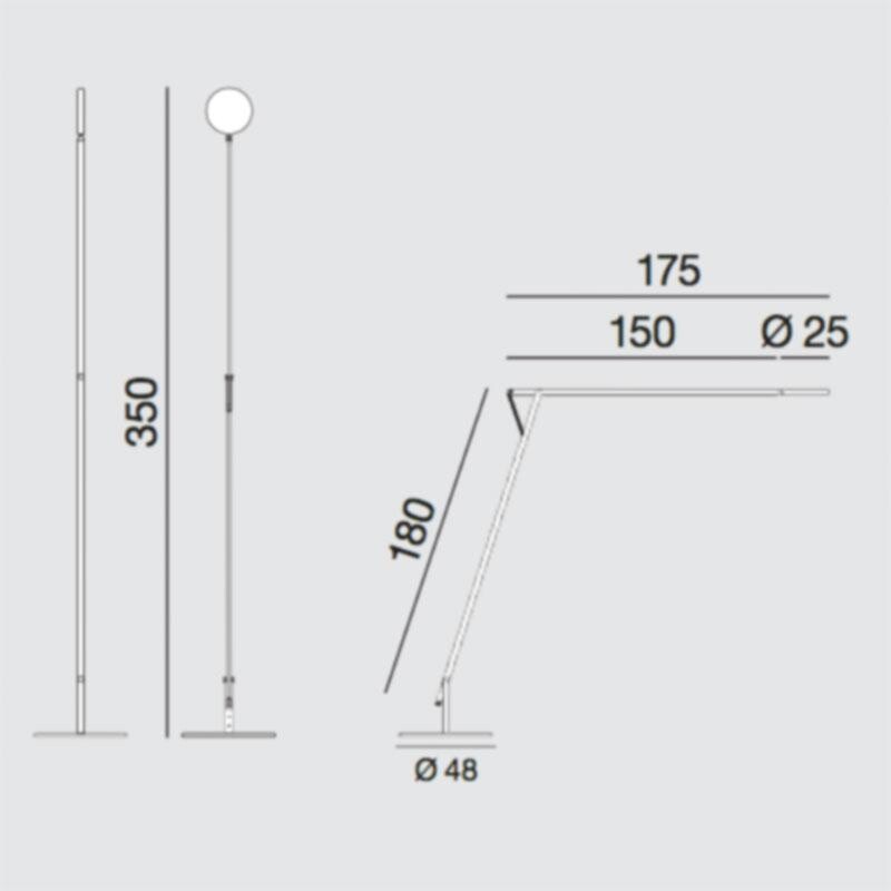 String XL LED Floor Lamp
