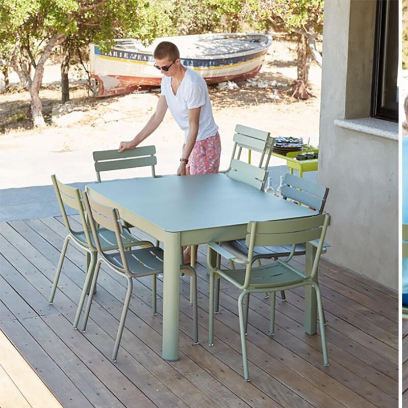 Ribambelle Garden Table with 2 extensions