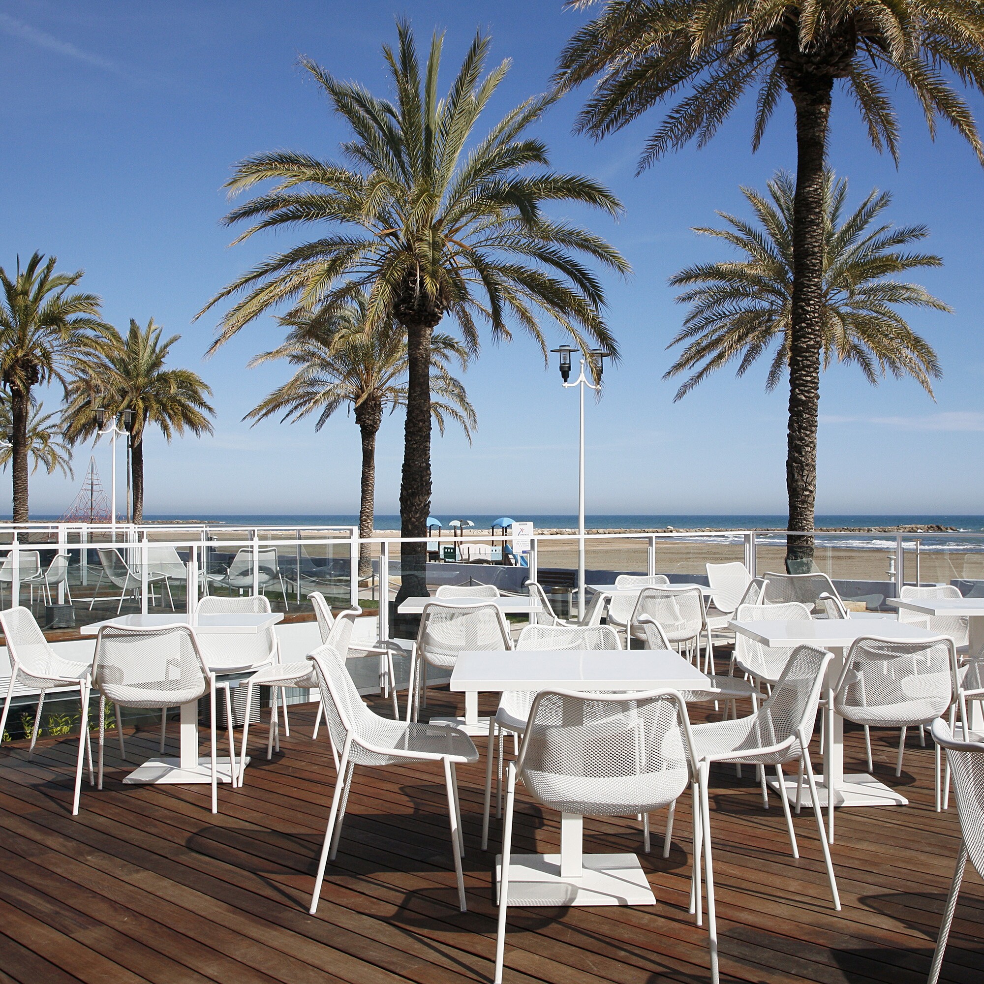 Round Garden Table 80x80x75cm