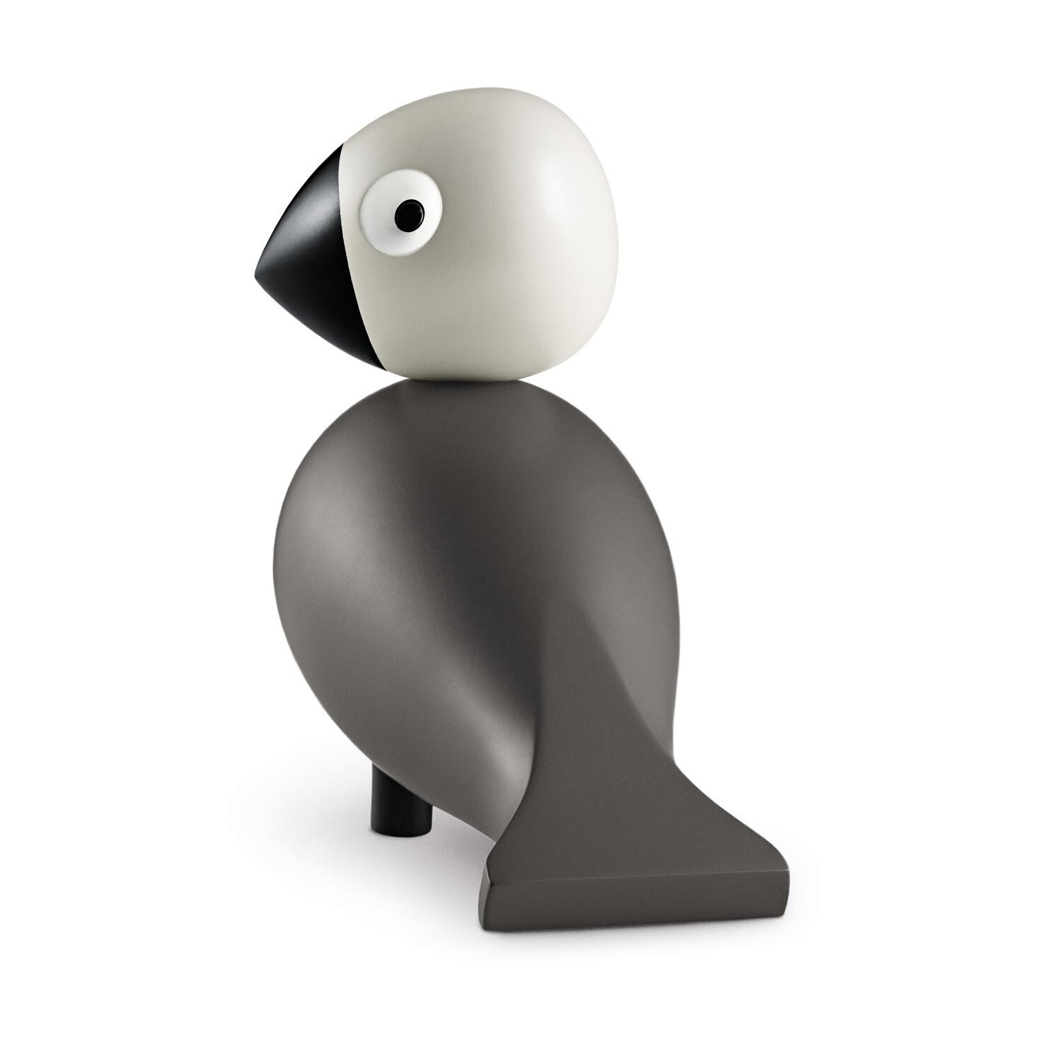 Wooden Figurine Songbird lacquered