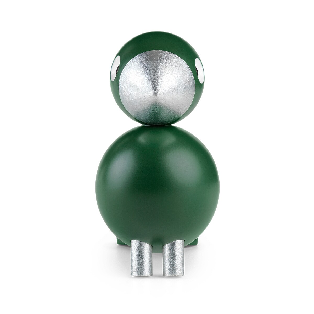 Wooden Figurine Songbird lacquered