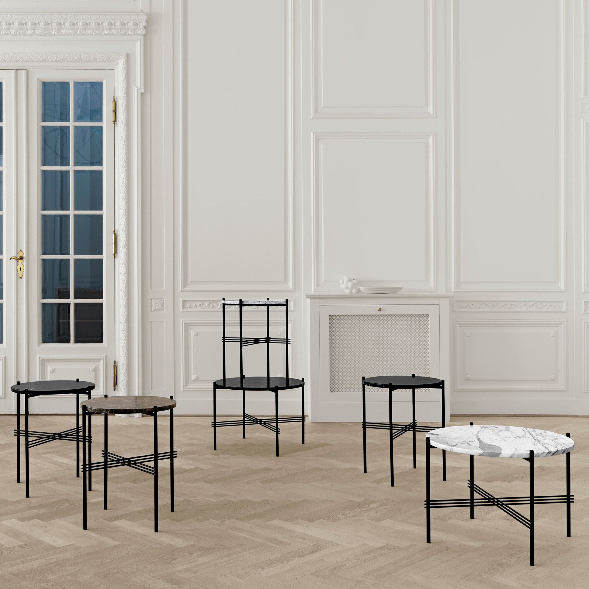 TS Side Table Marble Ø40cm