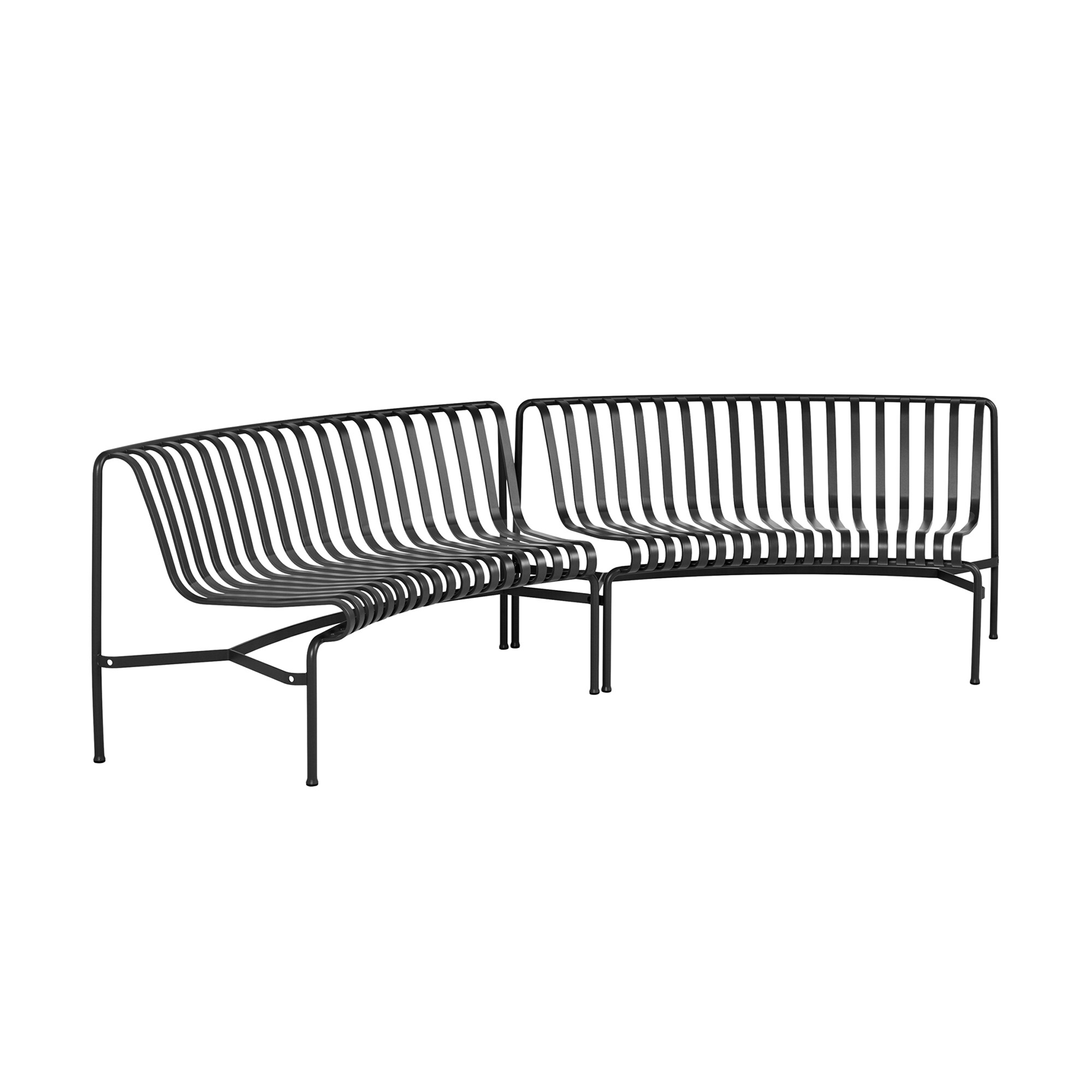 Palissade Dining Park Bench In/In Set of 2
