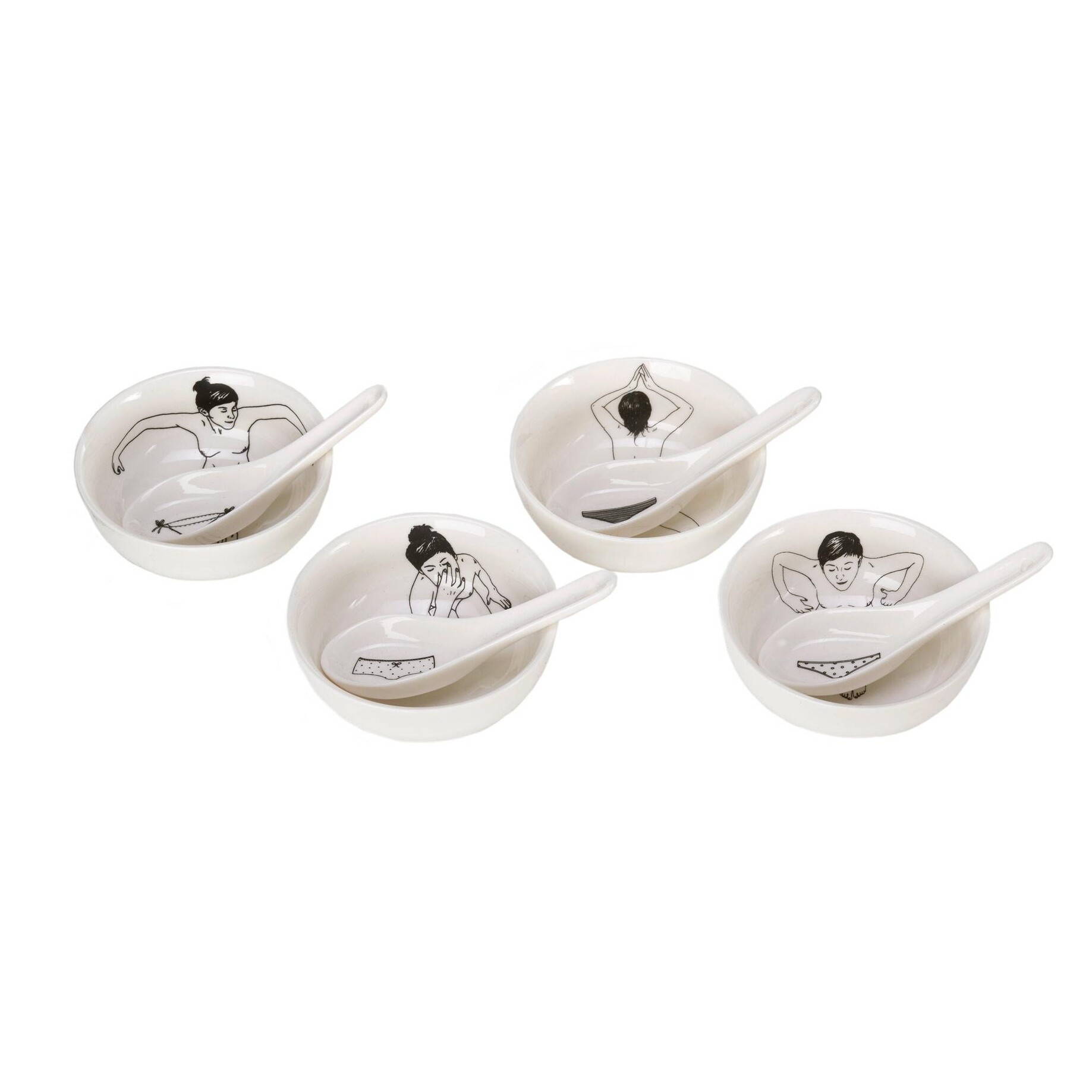 Undressed Bowl Set of 4