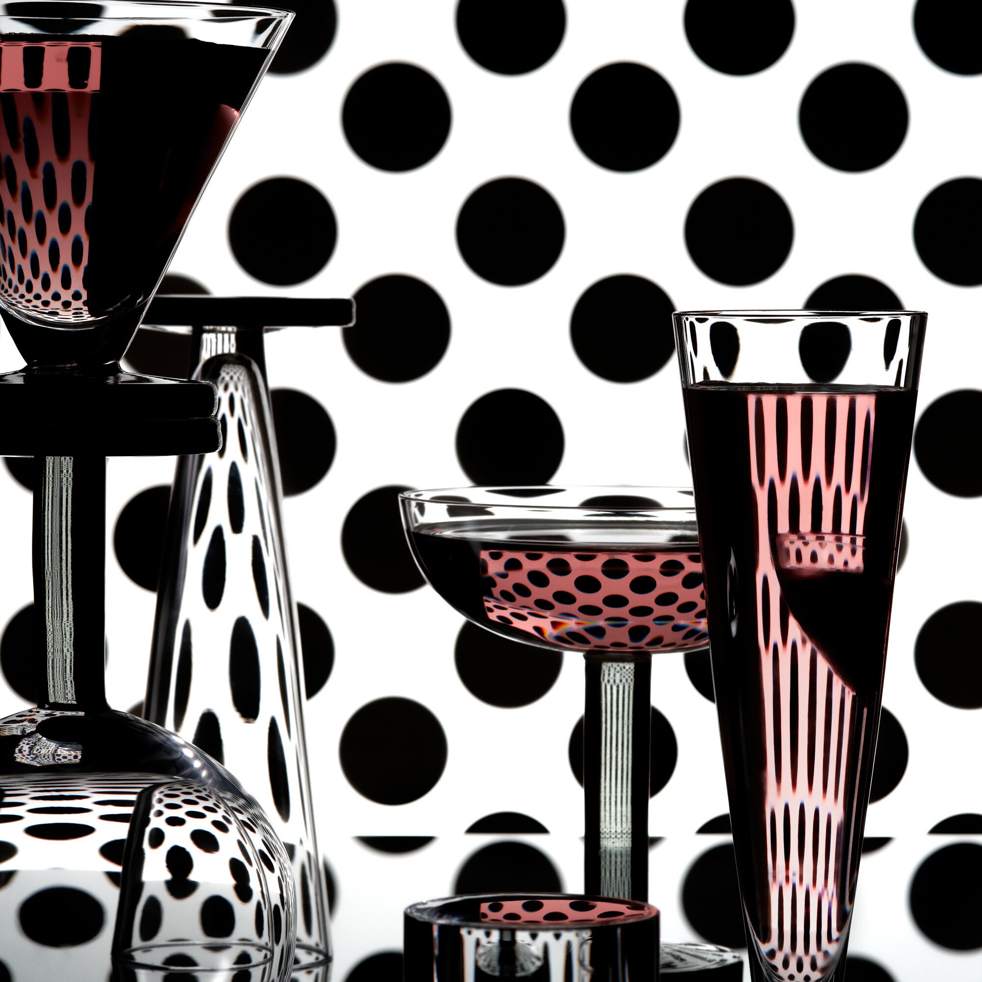 Puck Champagne Glass 2er Set