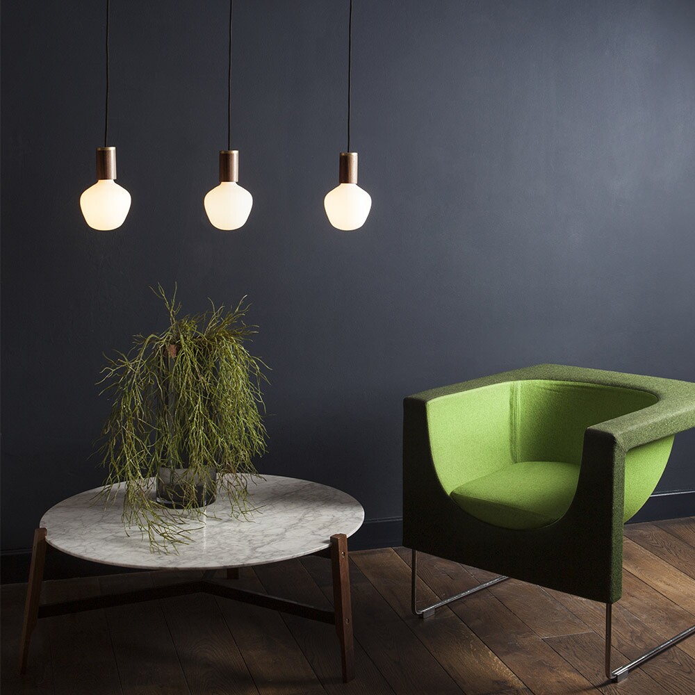 Walnut Knuckle Suspension Lamp