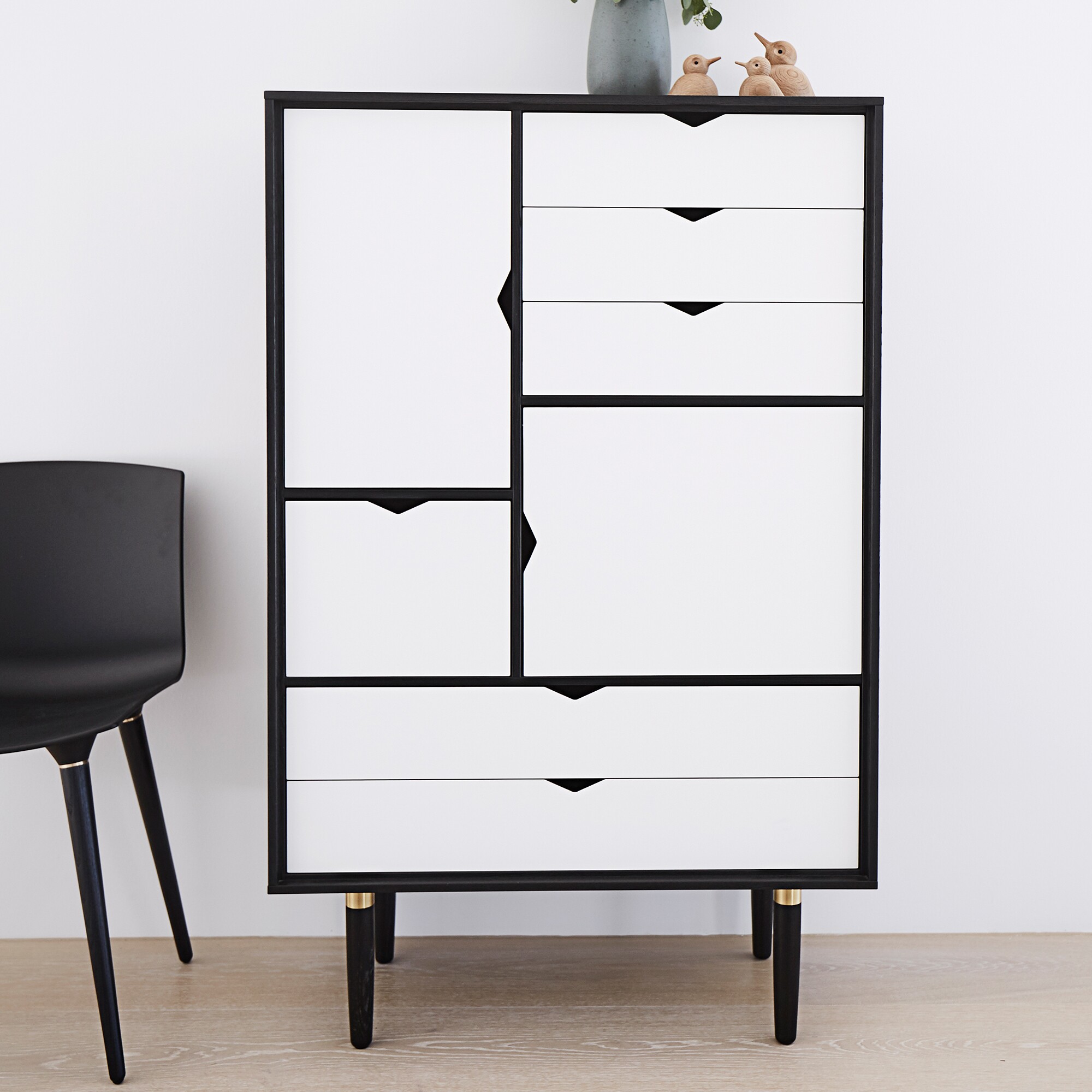 S5 Highboard White Fronts