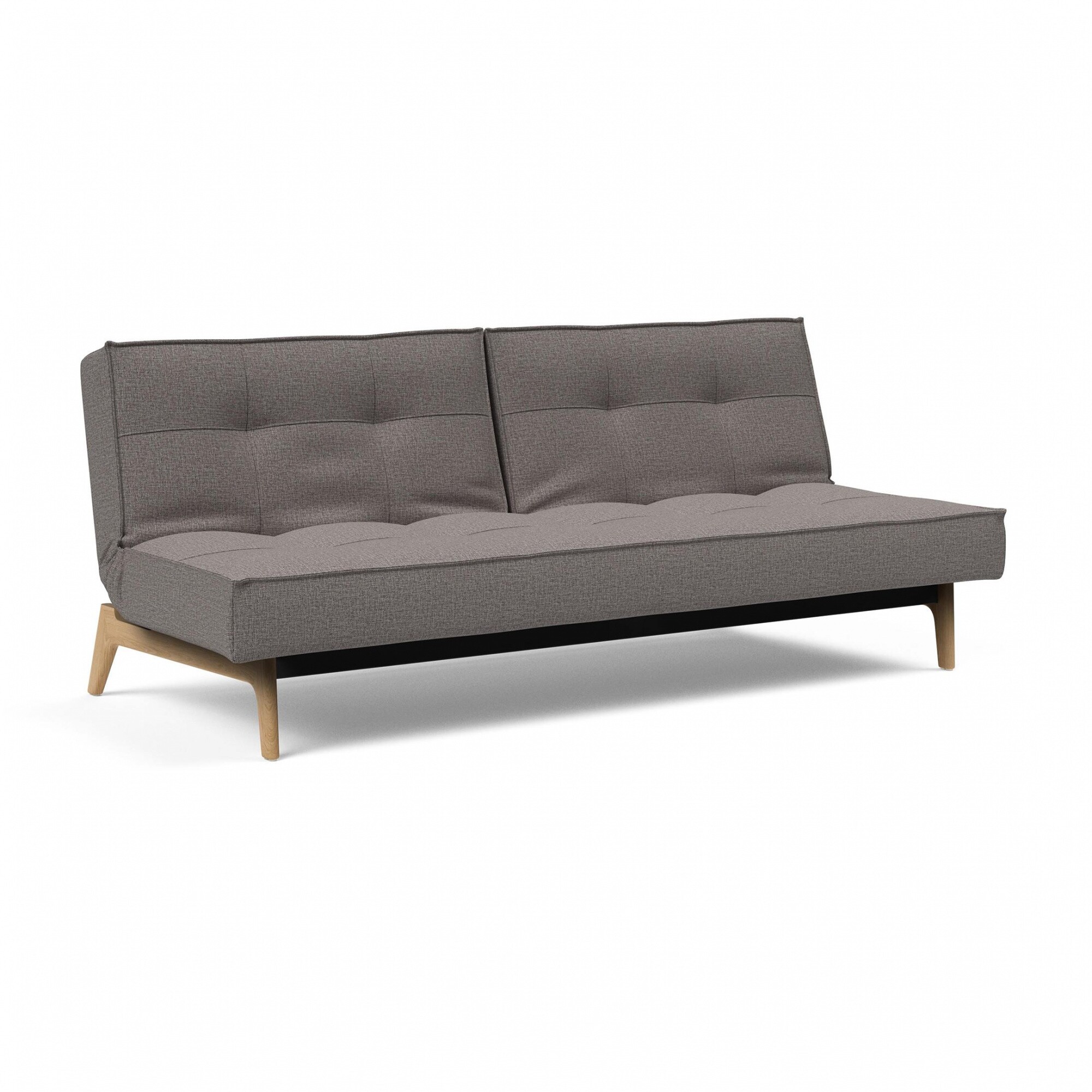 Splitback Sofa Bed Oak 210x96cm