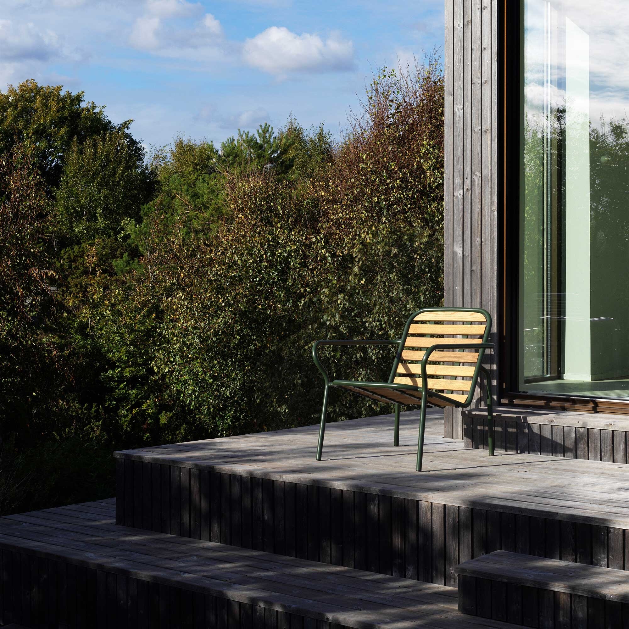 Vig Outdoor Lounge Chair Wood