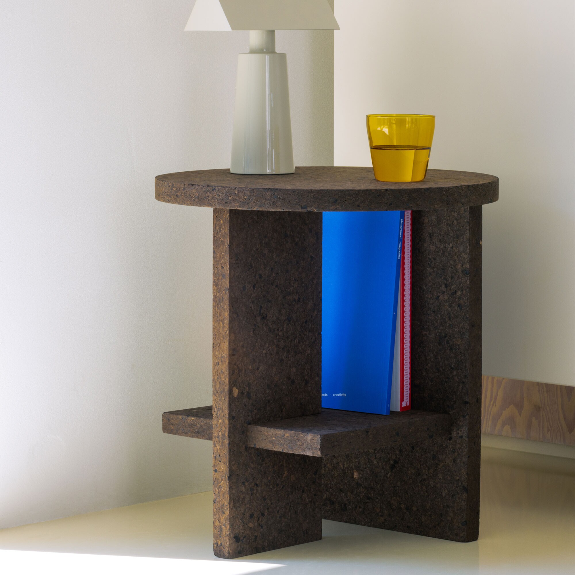 Tee Side Table Cork