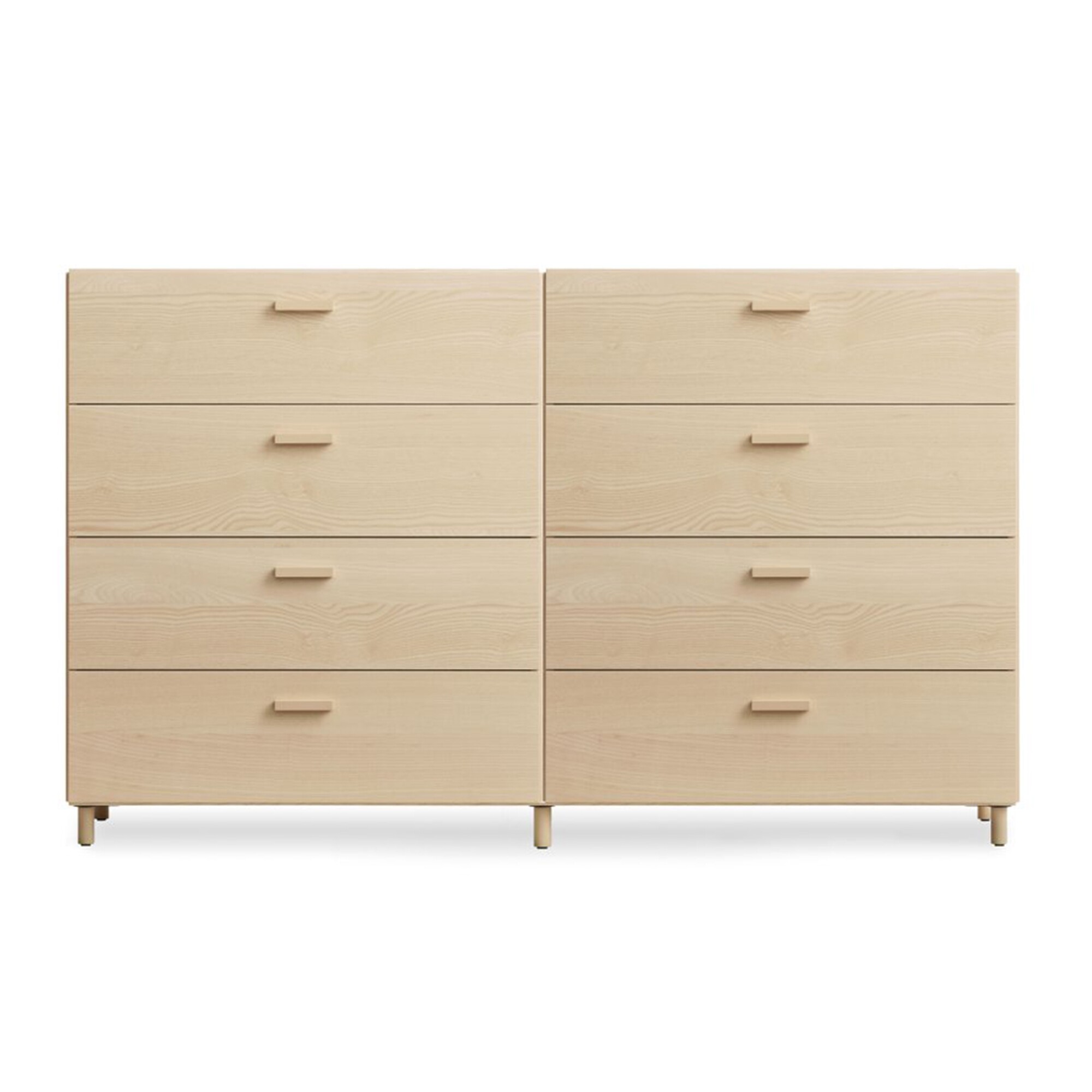 Relief Chest of Drawers Wide with Legs 2x82x92.2cm