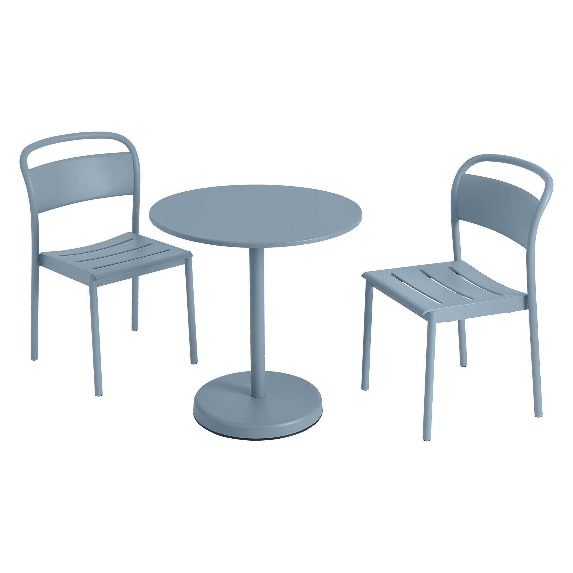 Linear Steel Garden Table Ø 70cm