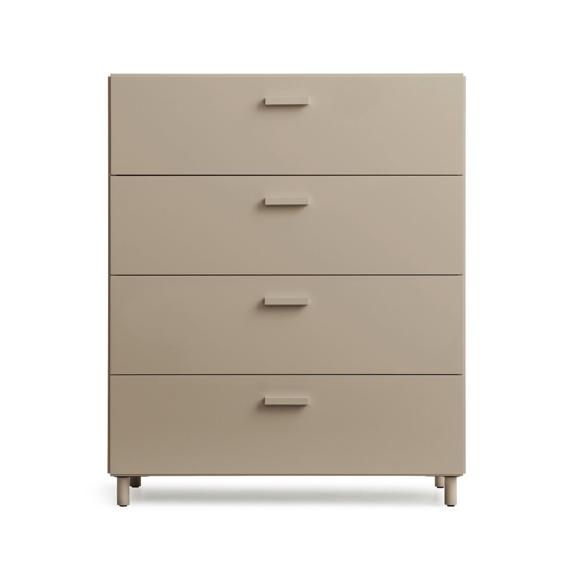 Relief Chest of Drawers Wide with Legs 82x92,2cm
