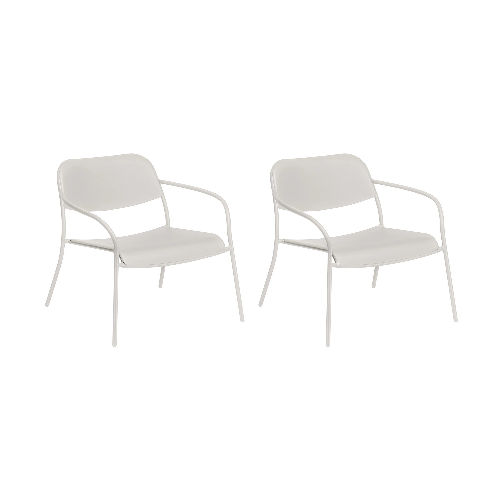 Yua Outdoor Lounge Chair Set of 2