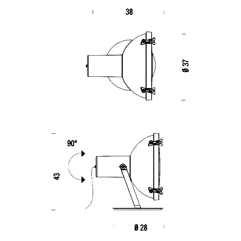 Projecteur 365 Floor Lamp