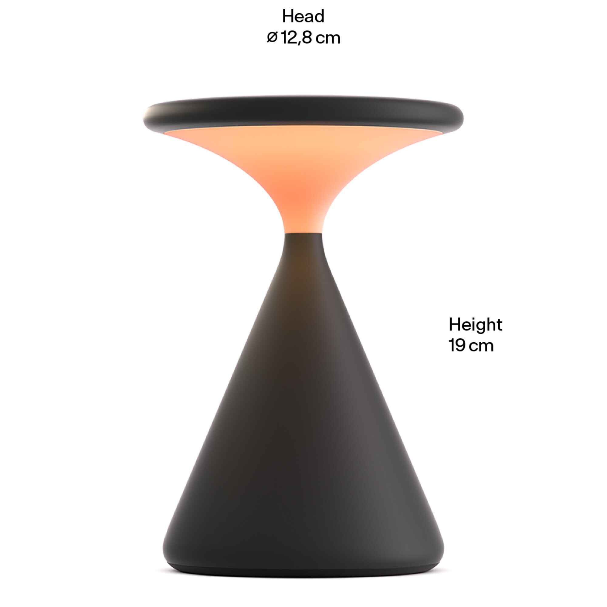 Salt LED Battery Lamp