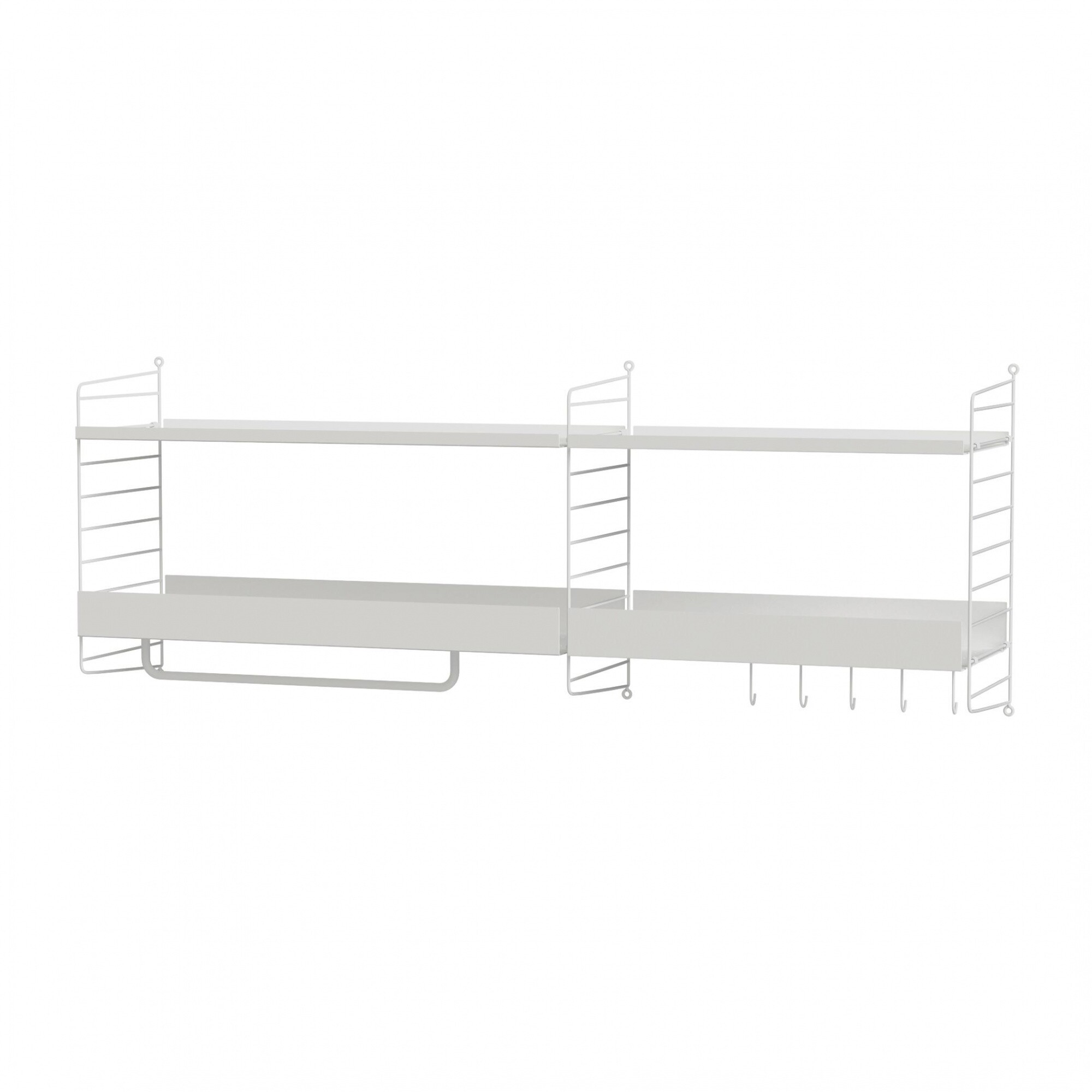 Wall Coat Rack 140x50x30cm