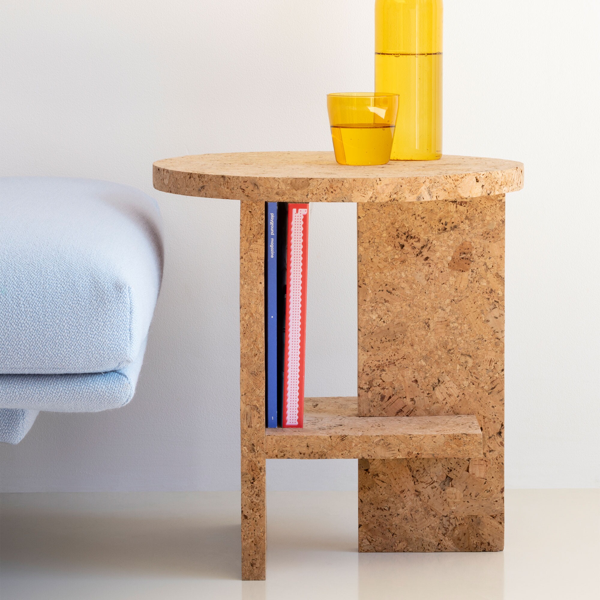 Tee Side Table Cork