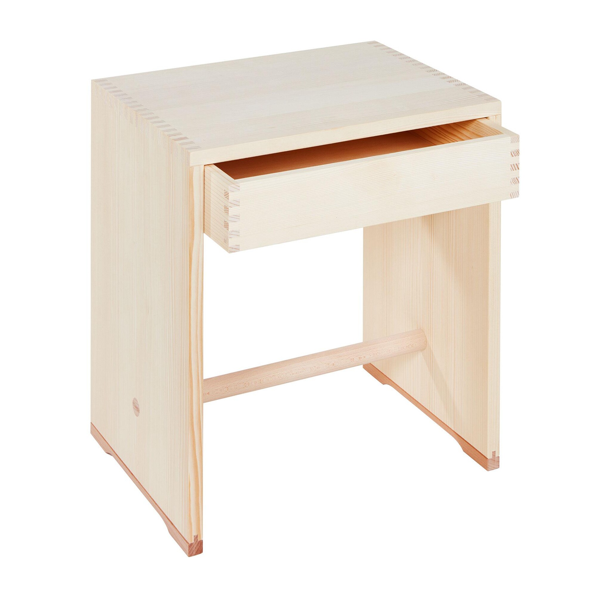 Ulmer Stool with Drawer