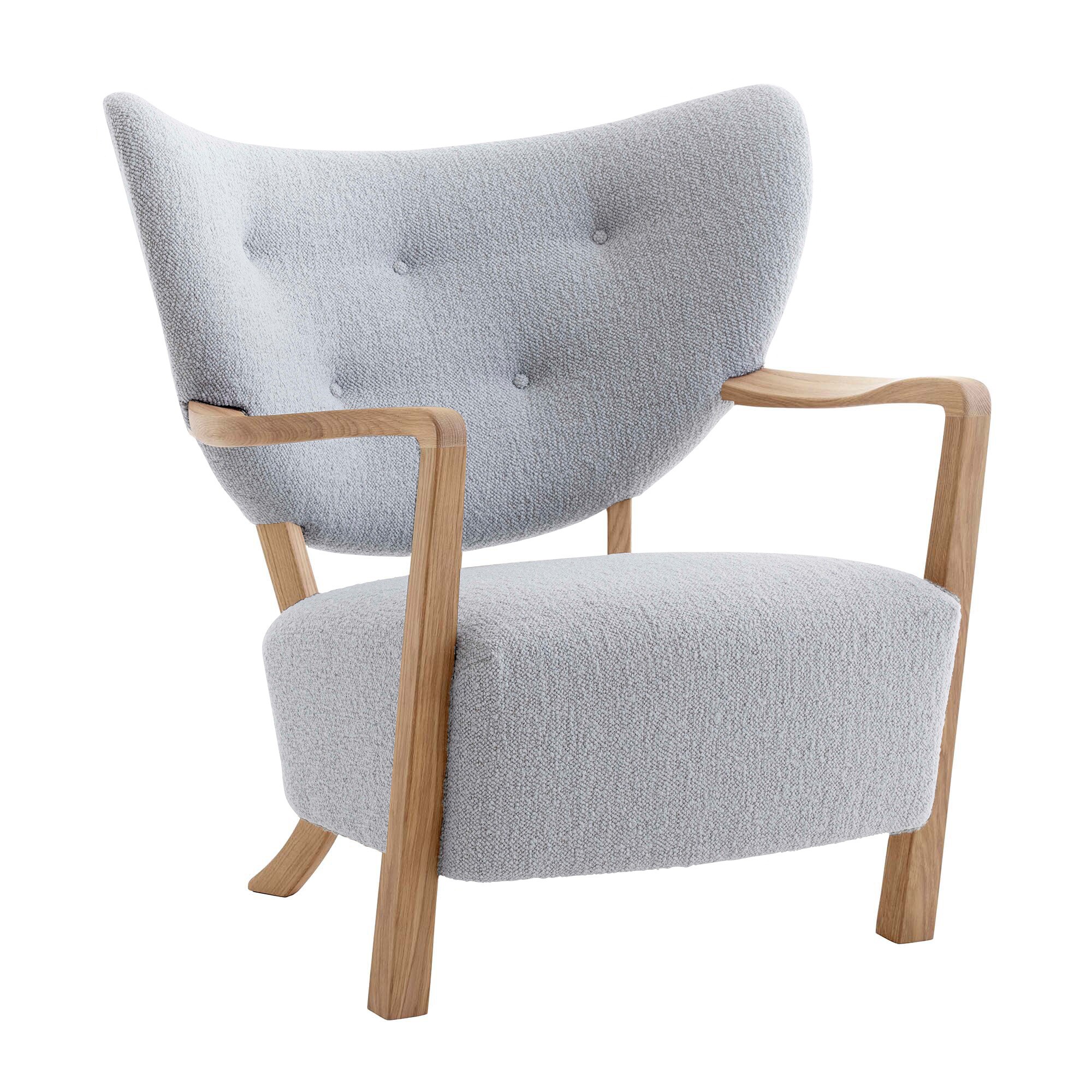 Wulff ATD2 Lounge Chair Frame Oak